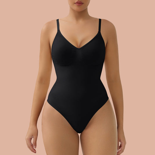 SHAPERX Briefs Tummy Control Bodysuit with Removable Pads