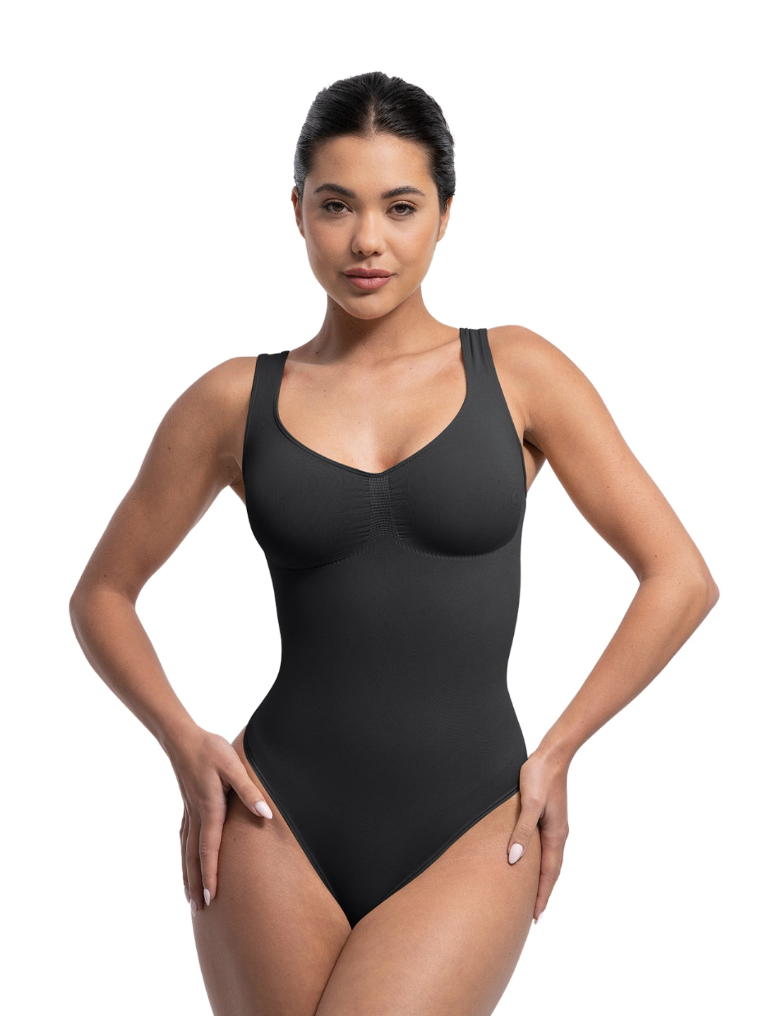 Seamless Snatched Thong Bodysuit