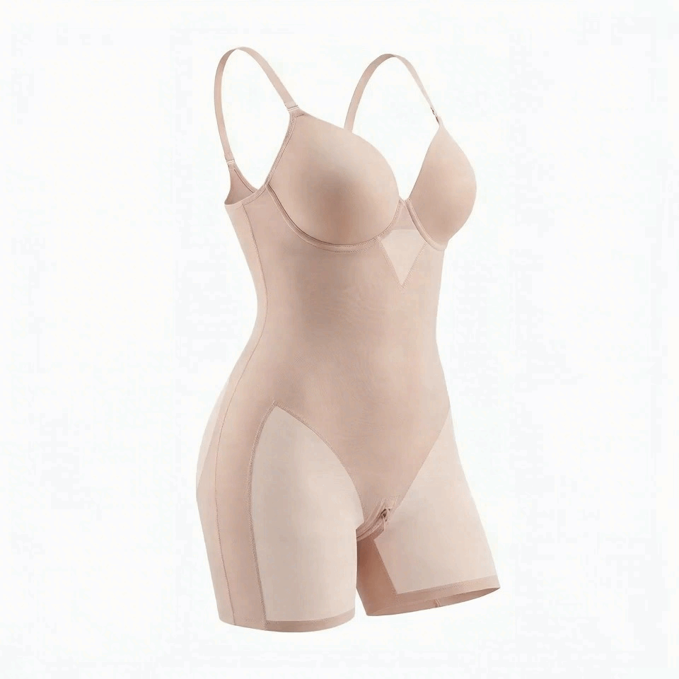Seamless Full-Body Shaping Bodysuit